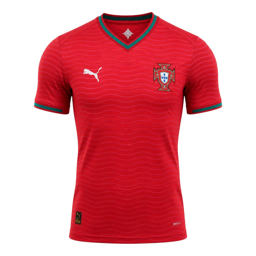 Unisex Red V-Neck Wave sport jersey