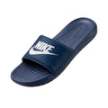 Men’s Navy Blue Wide-Strap Slide Sandals