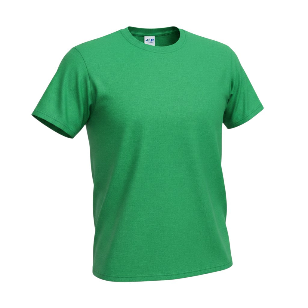 Premium Solid Colour Heavyweight Crew Neck Short-Sleeve T-Shirt