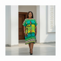 African Print Tribal Dashiki Dress