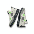Air Jordan 4 Suede Grey Volt – Ghost Product Shot