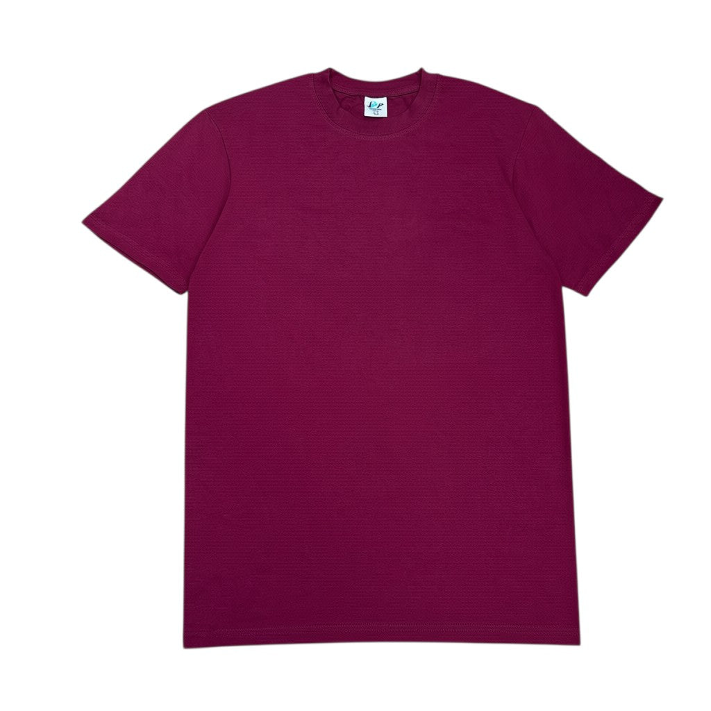 Premium Solid Colour Heavyweight Crew Neck Short-Sleeve T-Shirt