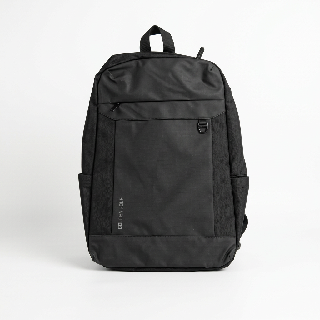 Black backpack product image