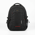 Black backpack with red accents product preview