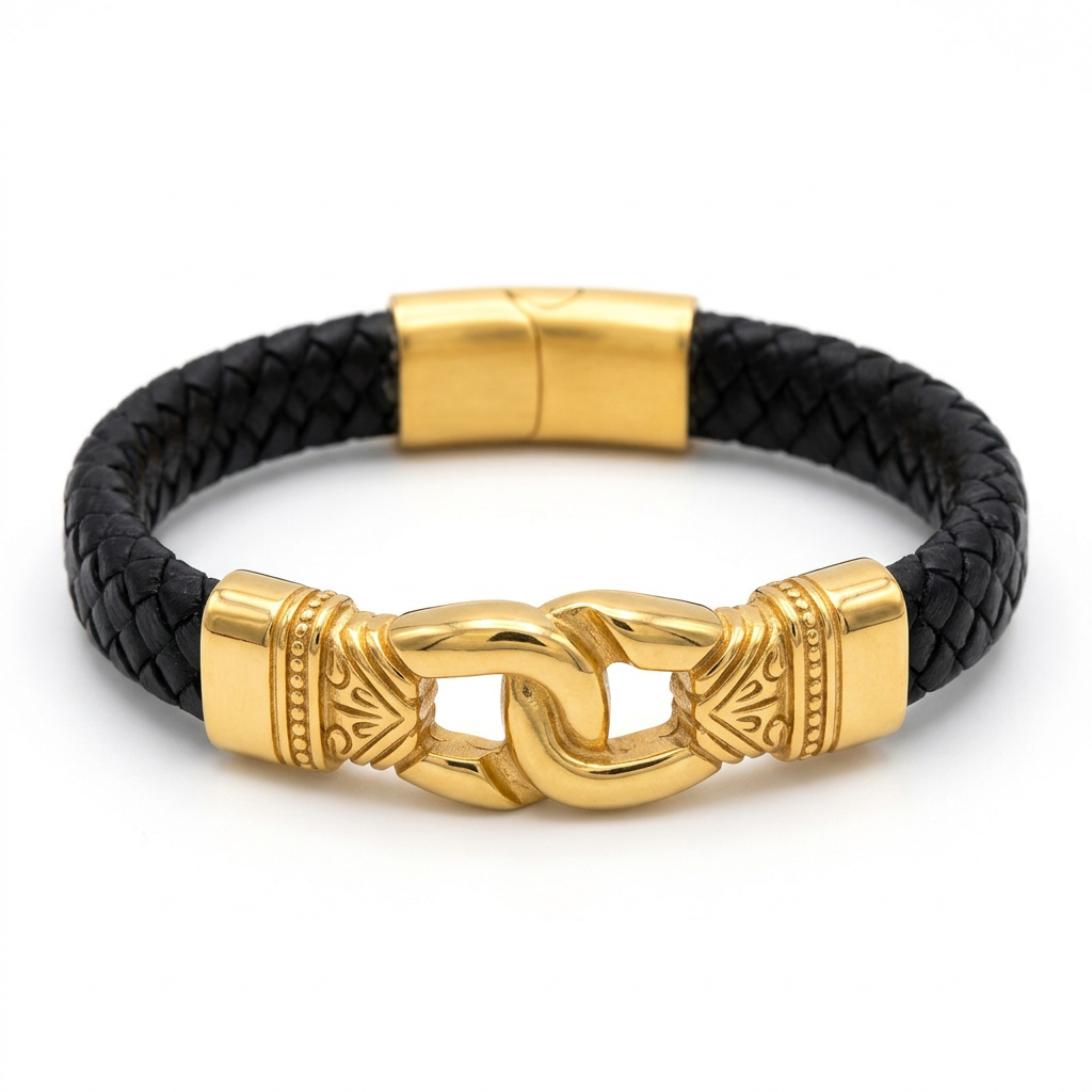 Black braided bracelet catalog preview