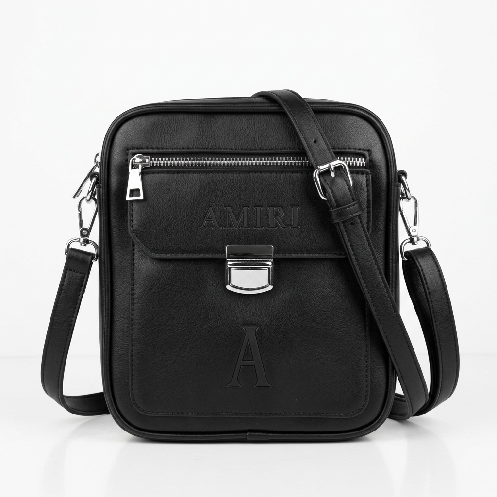 Black clasp crossbody product preview