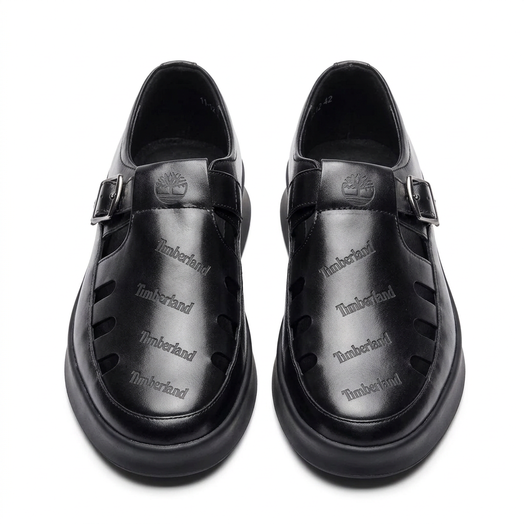 Black cutout shoe catalog preview