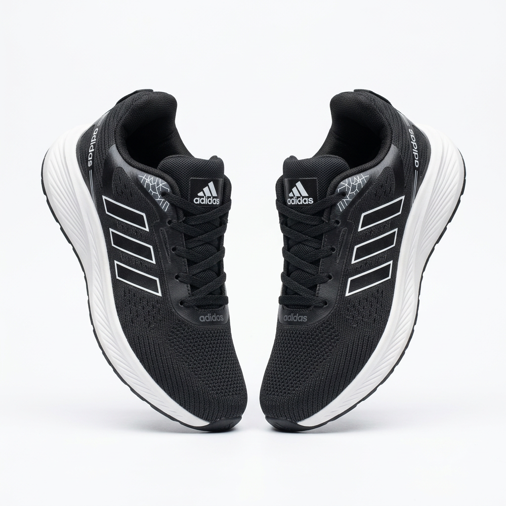 Black knit sneaker catalog image