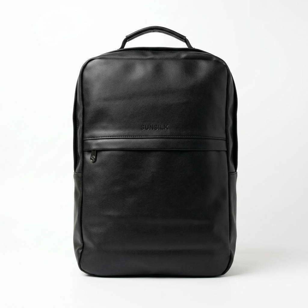 Black rectangular backpack product preview