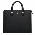 Black Saffiano Flat Briefcase – Catalog v2