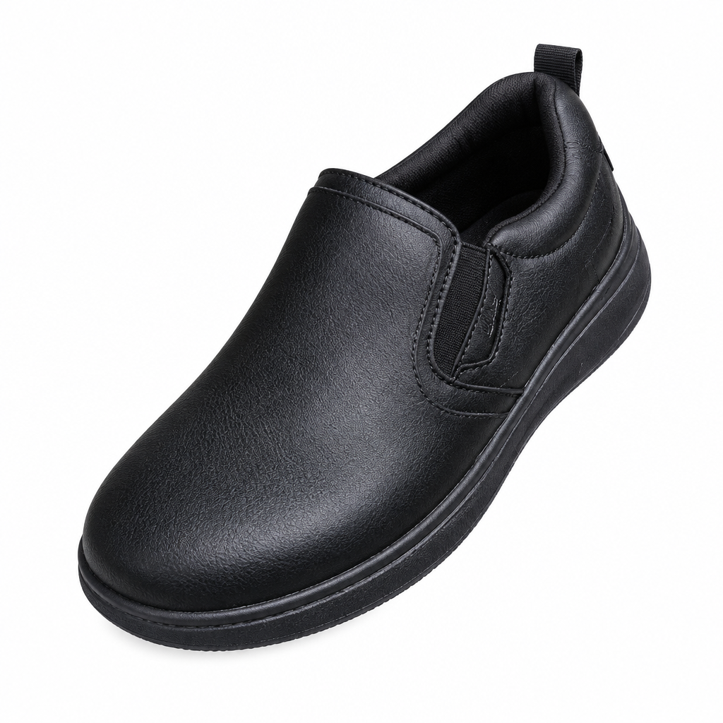Black slip-on shoe product-only preview
