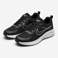 Black sneakers with white soles catalog preview