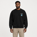 Black sweatshirt model preview