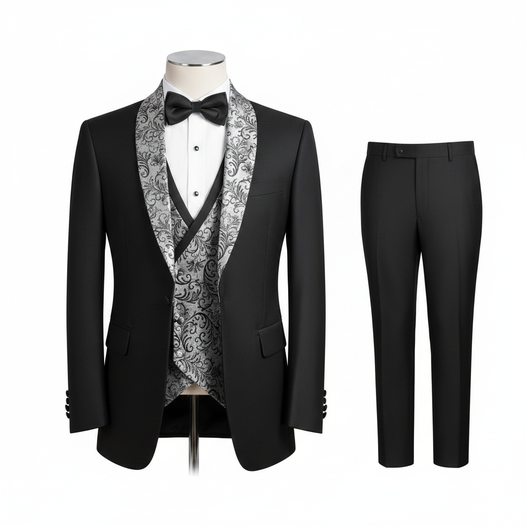Black Tuxedo Ghost with Trousers