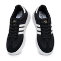Black two-stripe sneaker catalog image