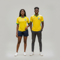 Both Nigerian Models Studio — Yellow Green Football Jersey
