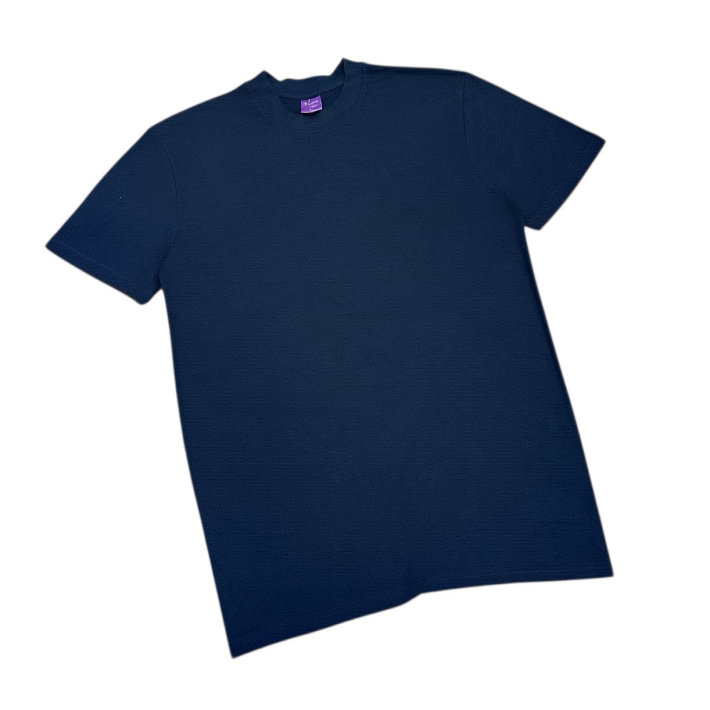 Premium Solid Colour Heavyweight Crew Neck Short-Sleeve T-Shirt