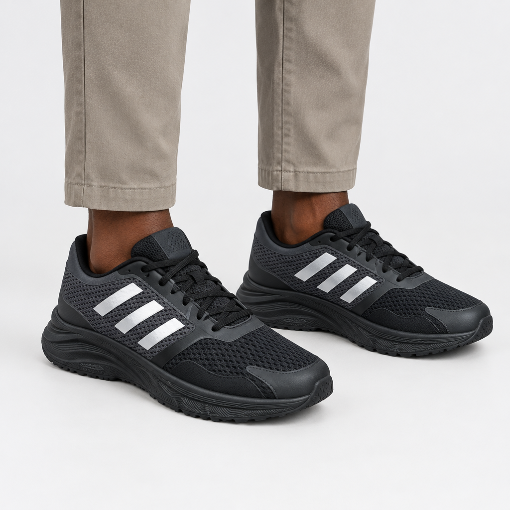 Charcoal sneakers model preview