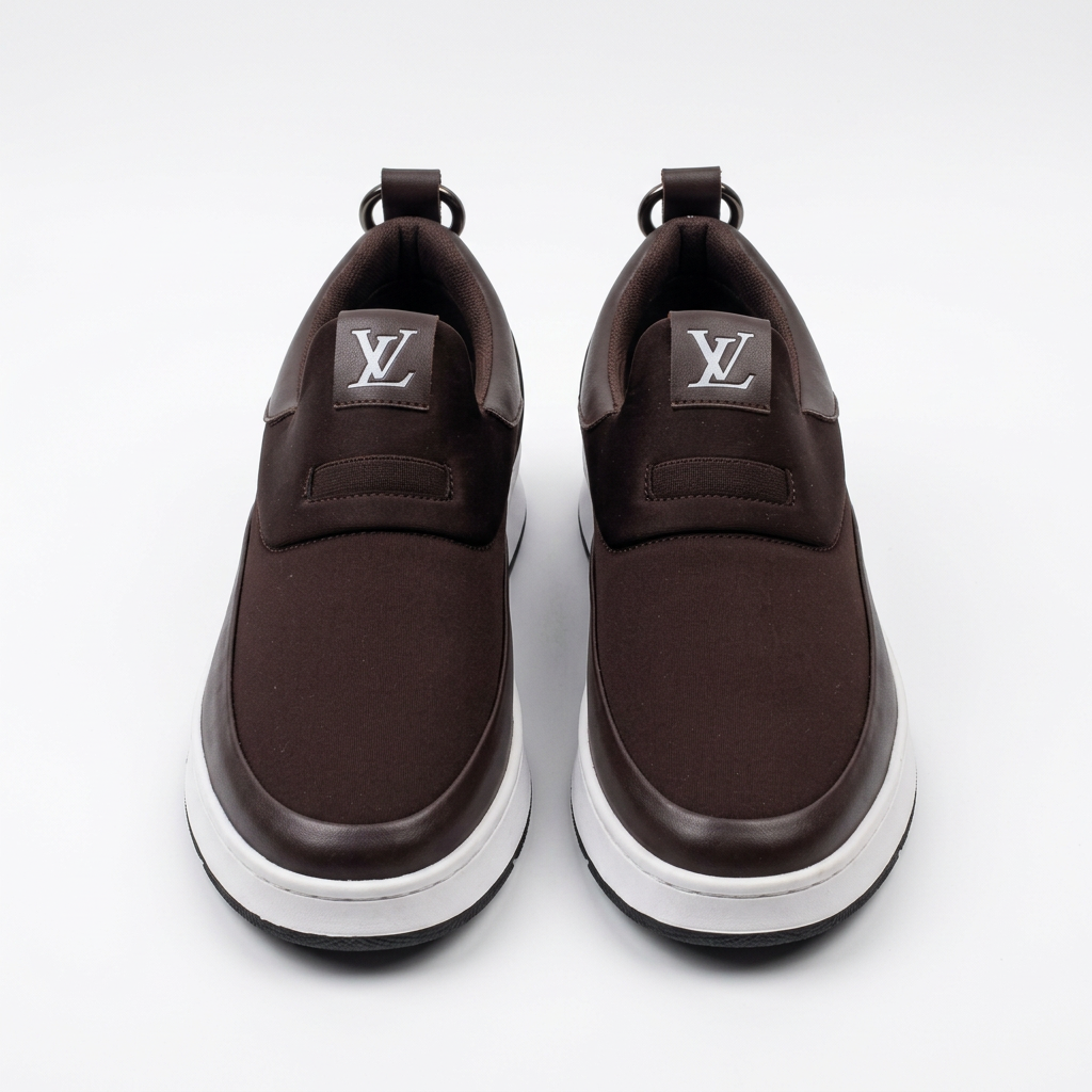 Dark brown slip-on catalog preview