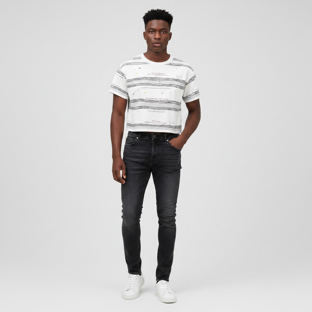 Men's Oversized Crop Top