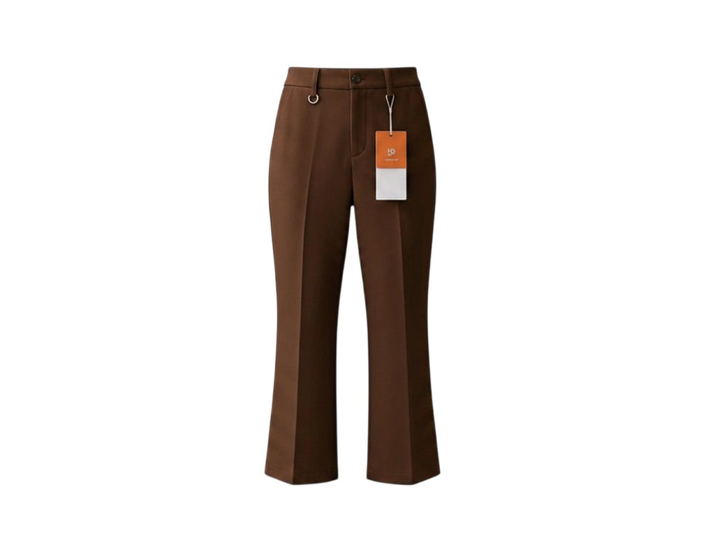 Men's Wide-Leg Palazzo Trousers – Brown