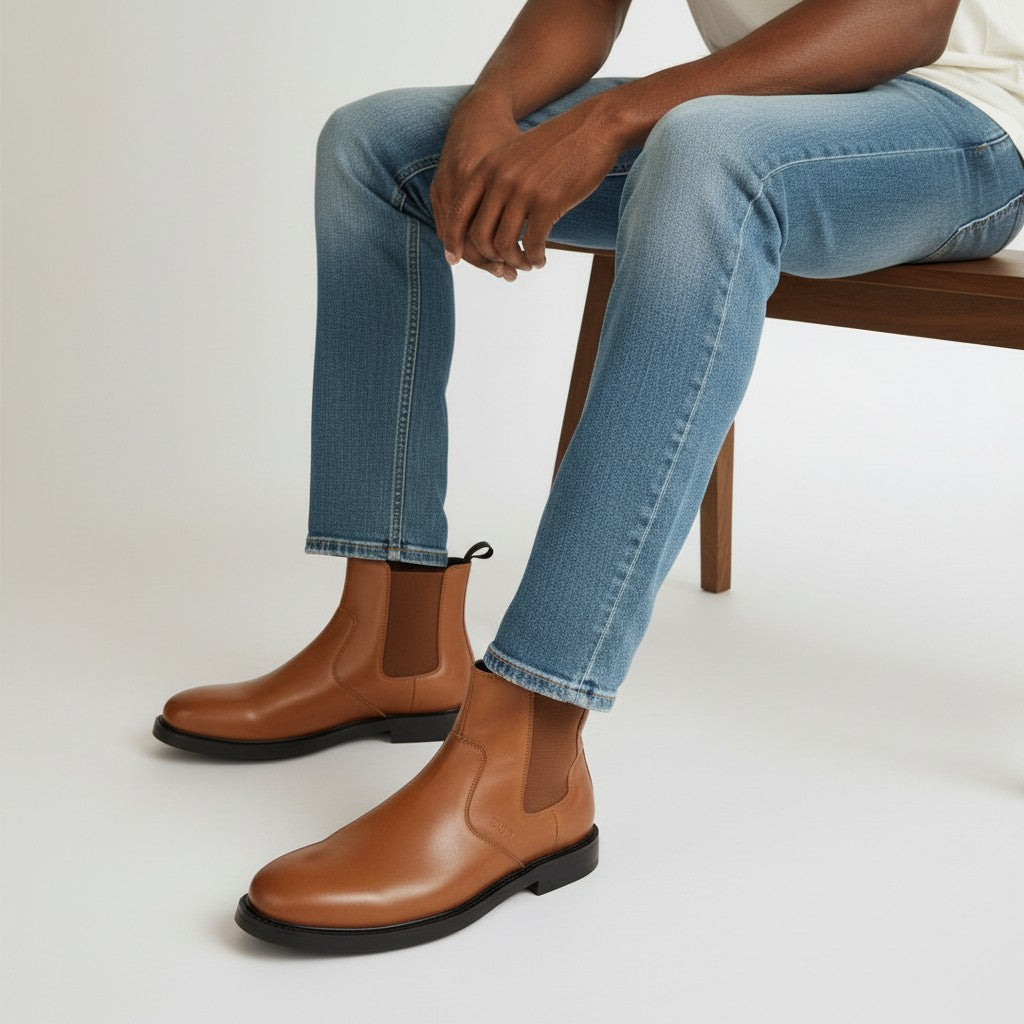 Premium Brown Chelsea Boot
