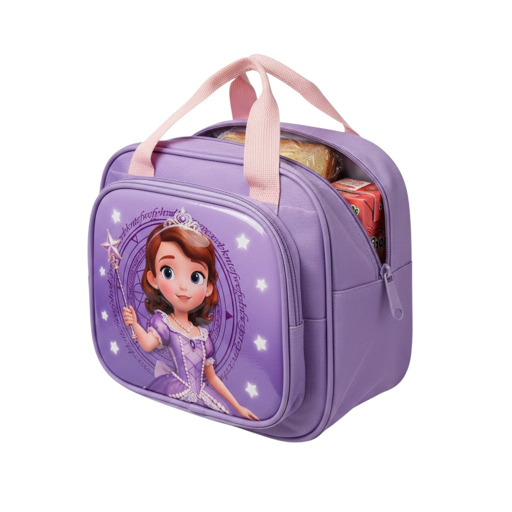 Purple Princess  Wand Kids Lunch Bag