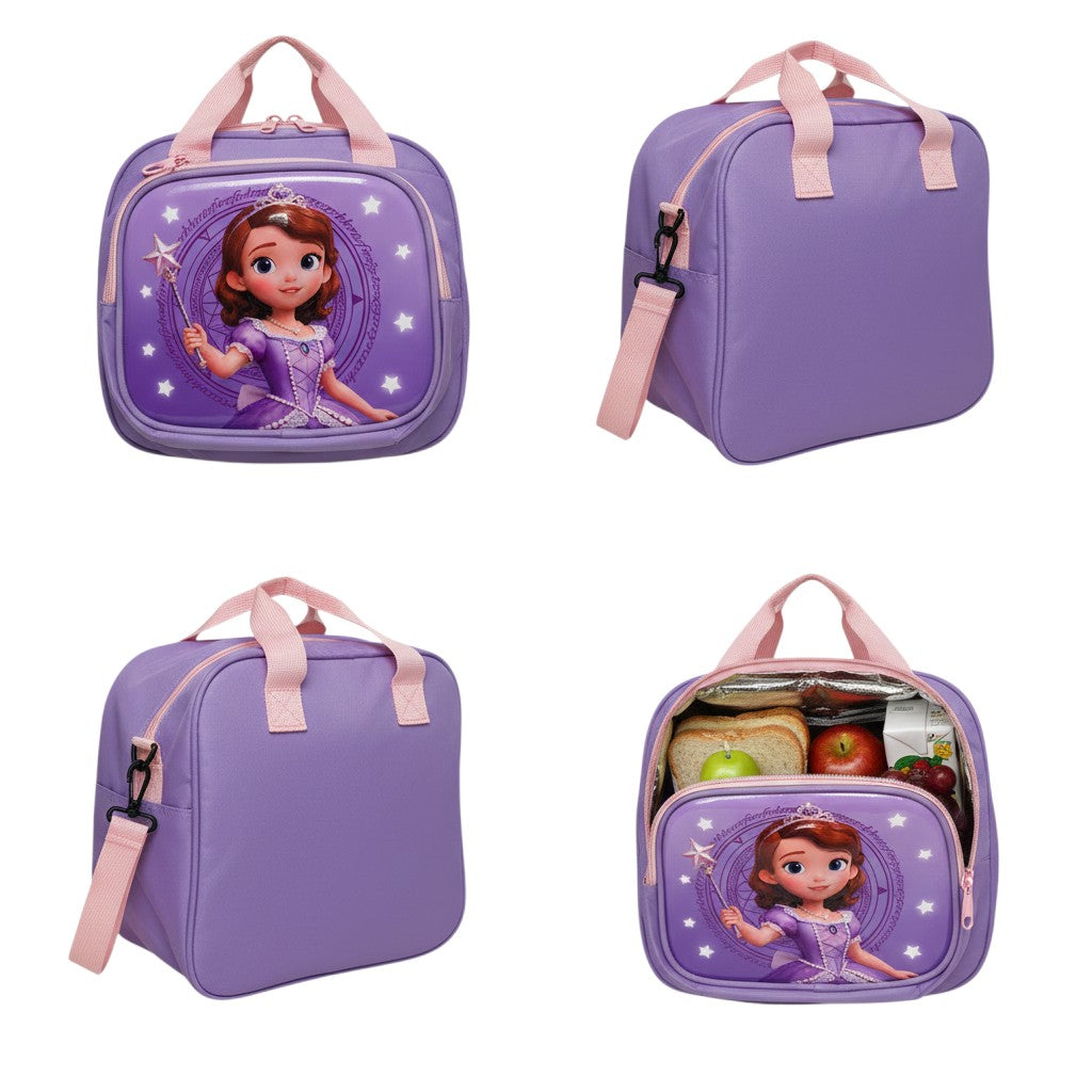 Purple Princess  Wand Kids Lunch Bag