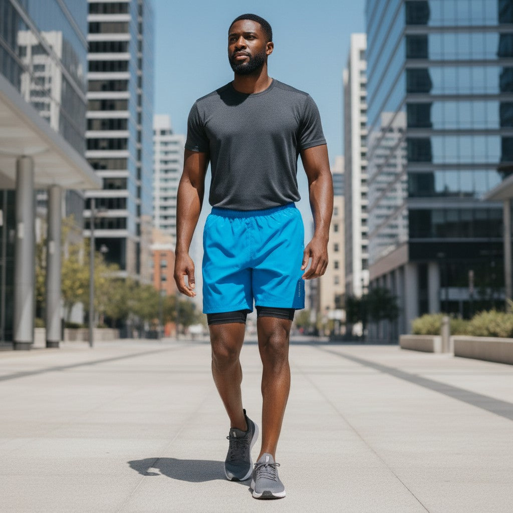 Royal Blue Dri-FIT Running Training Shorts