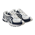 Men's White & Navy Chunky Running Sneakers
