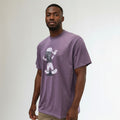 Streetwear Character Graphic Tee – Plum
