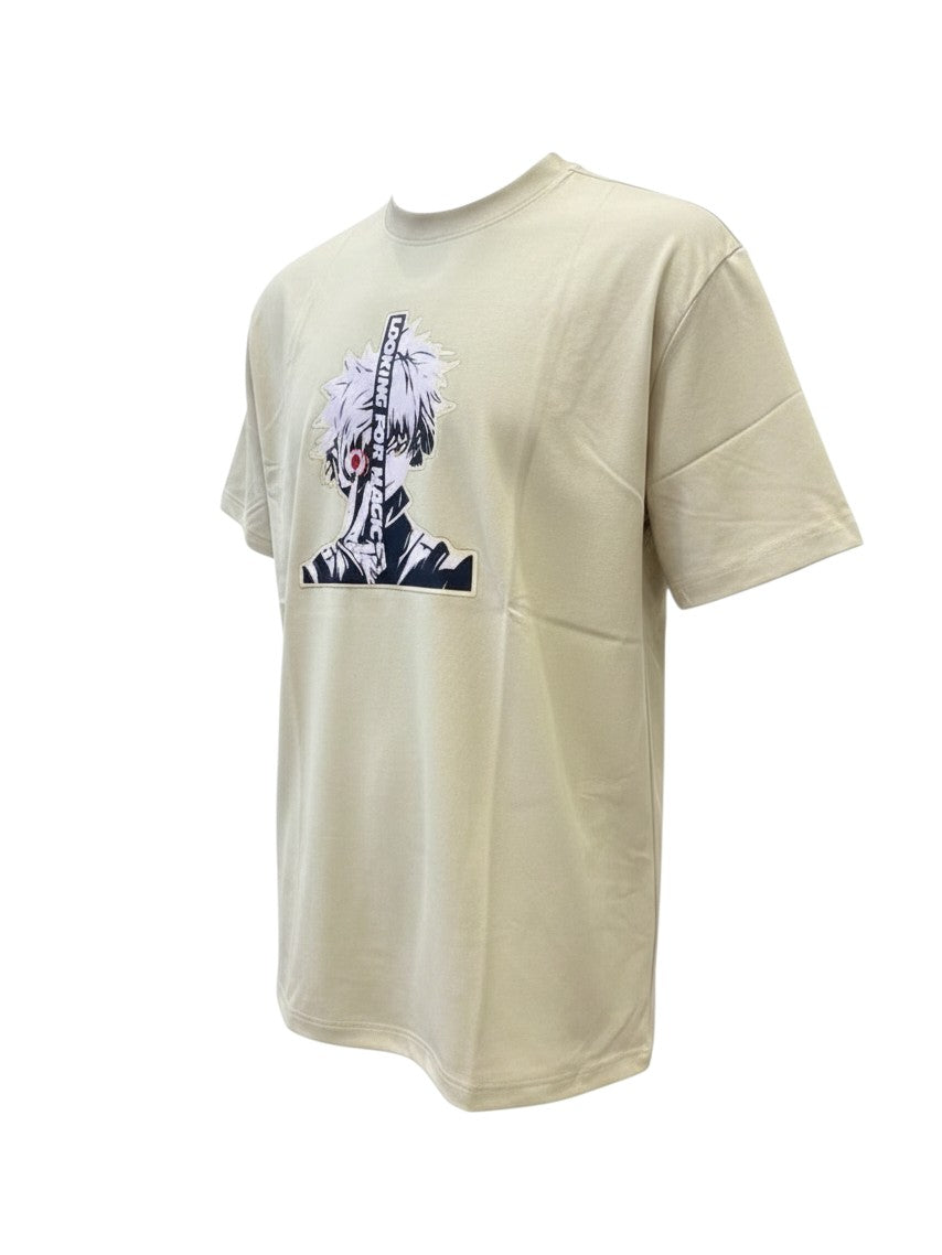 Looking for Magic Anime Graphic Tee – Stone