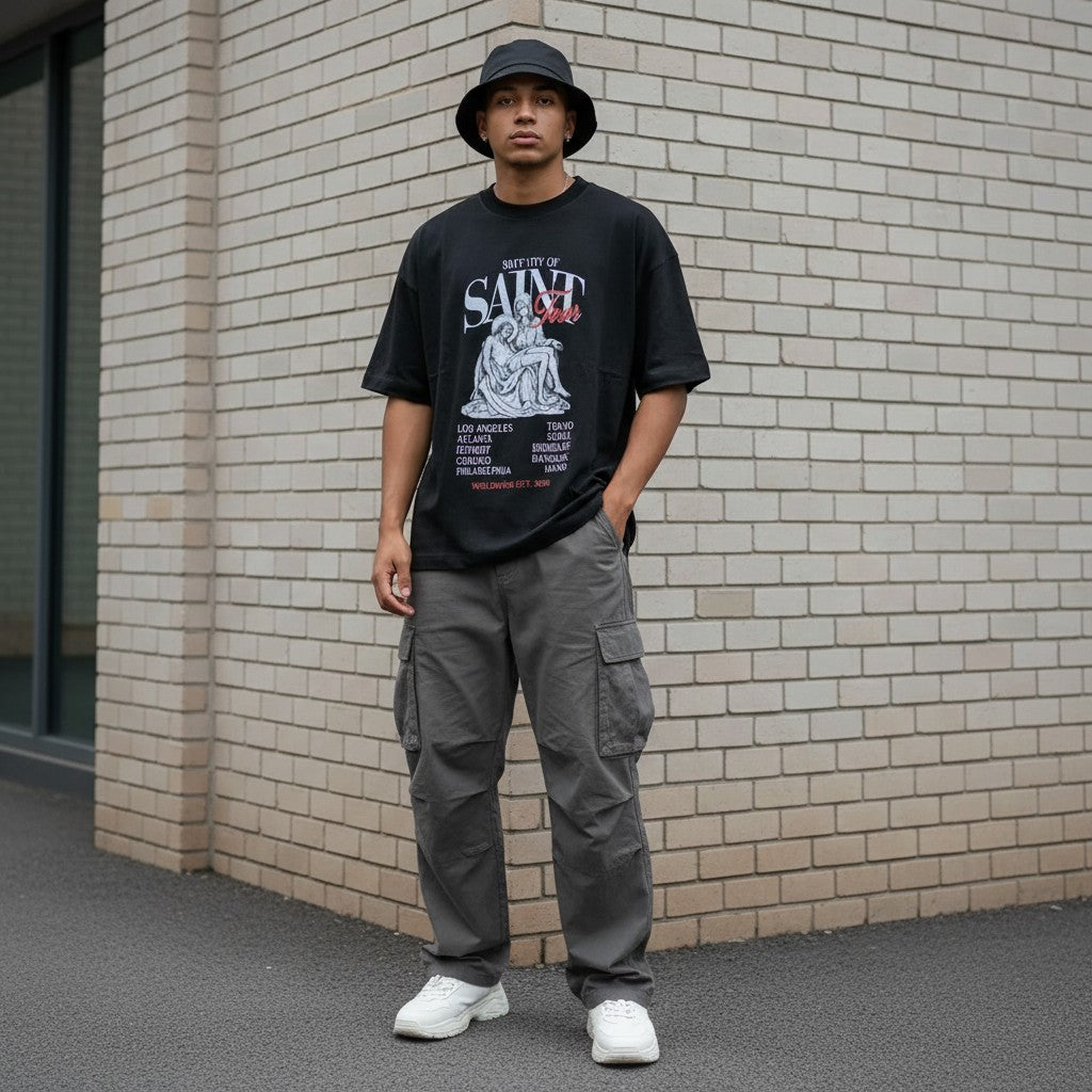 Men's Oversized Casual Top