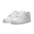 Men's All-White Low-Top Sneakers