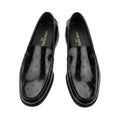 Black Patent Leather Monogram Penny Loafer