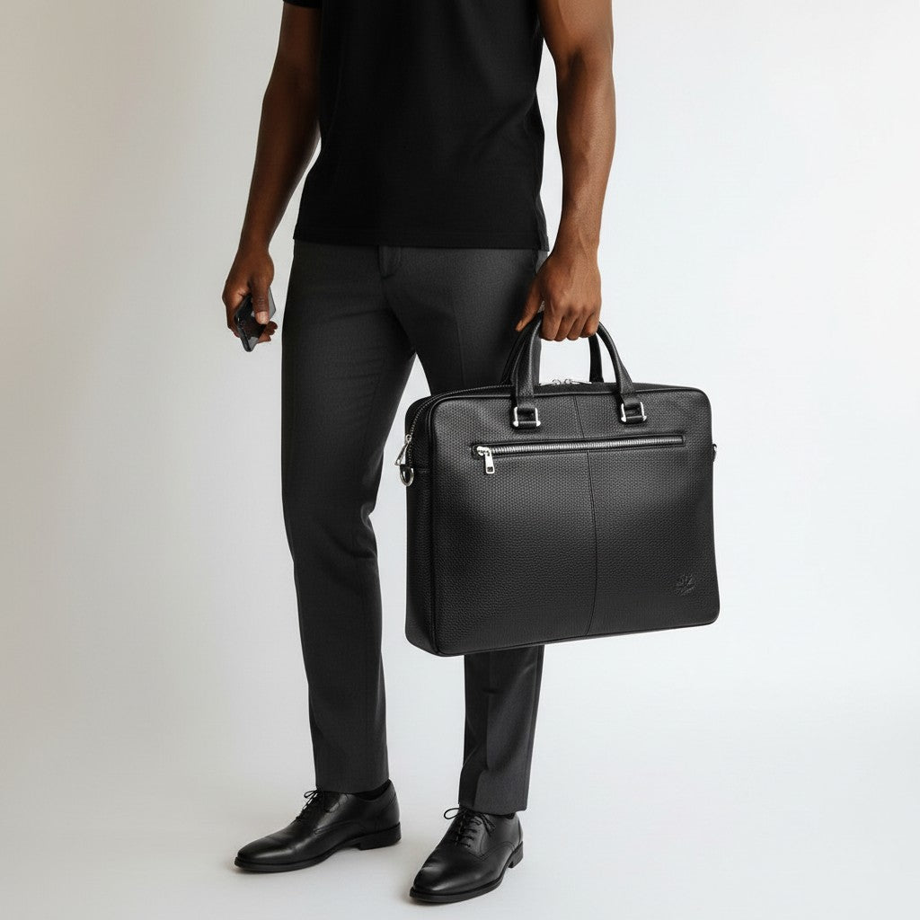 Leather Laptop Bag for Work