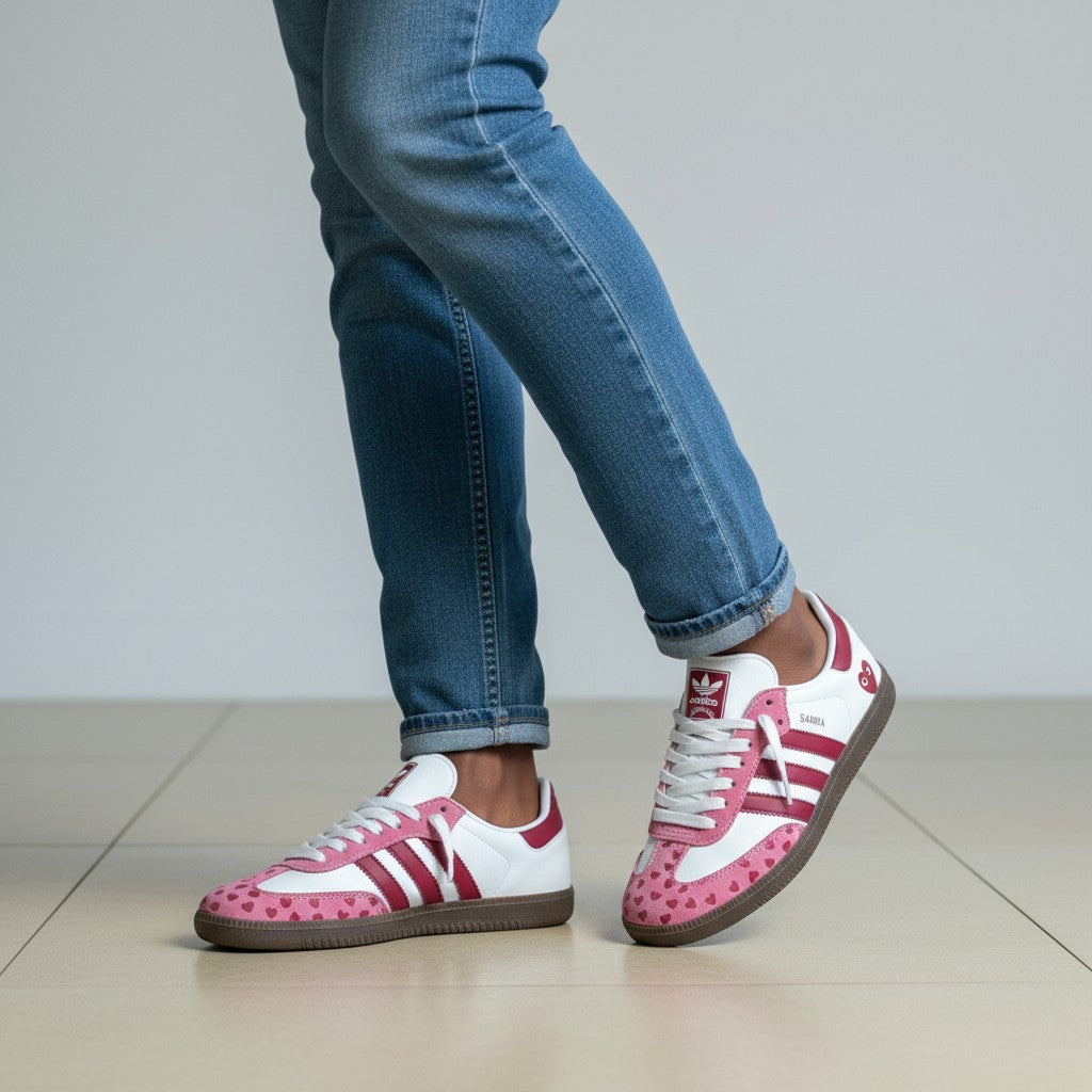 Pink  Signature Low-Top Lifestyle Sneaker