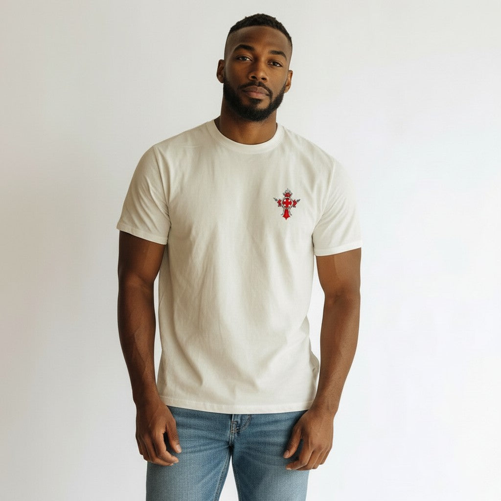Crusader Knight Graphic Oversized Tee
