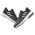 Men’s Charcoal Grey Mesh Sneakers with White Soles