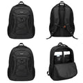 Black Multi-Pocket Utility Backpack