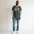 Men's  Long Sleeve polo tee