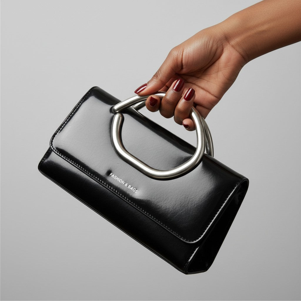 Fashion Handbag, Mini Fan & Hair Brush Combo Set