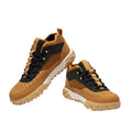 Brown Style Low-Top Wheat Leather Shoe