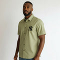 Men's Sage Green Camp Collar Shirt