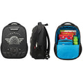 Black Hard-Shell EVA Star Wing Badge Kids School Backpack