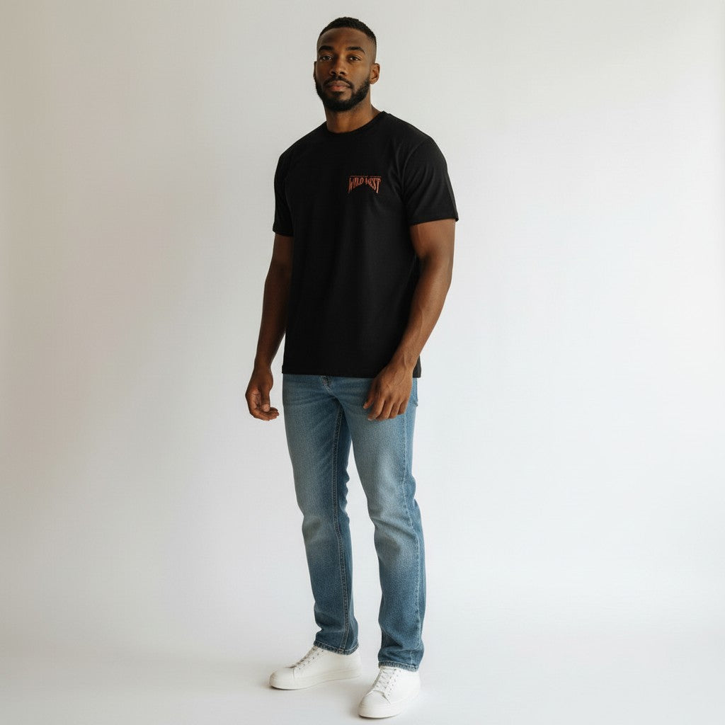 Wild West Graphic Oversized Tee