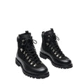 Black Classic Low-Top Lace-Up Sneaker