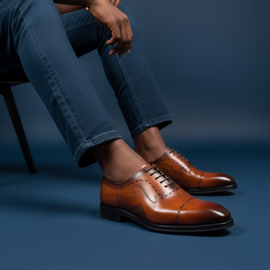 Premium Men's Leather Dress Shoe