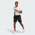 Black Contrast-Detail Panelled Training Shorts