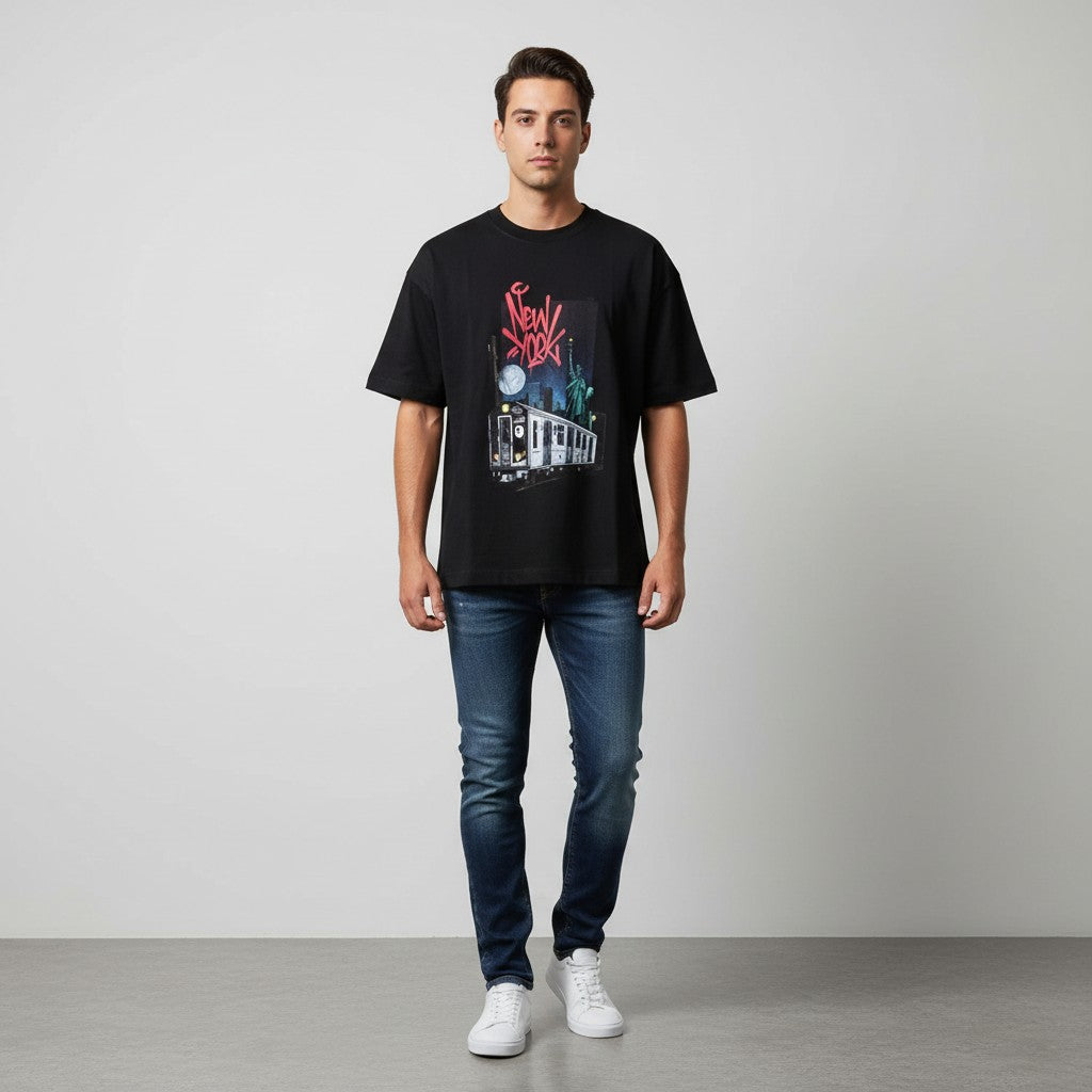 Men's Oversized Casual Top